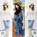  Wide Brim Summer Beach Sun Hat Straw Floppy Elegant Boho Panama Fedora Cap  eb-92439542